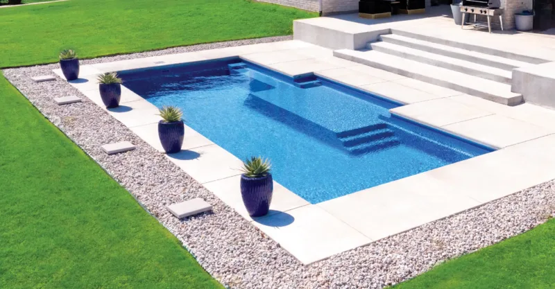 The Dynasty Fiberglass Pool Design